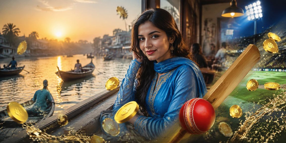 বরিশাল ক্রিকেট বেটিং গেম খেলার দৃশ্য